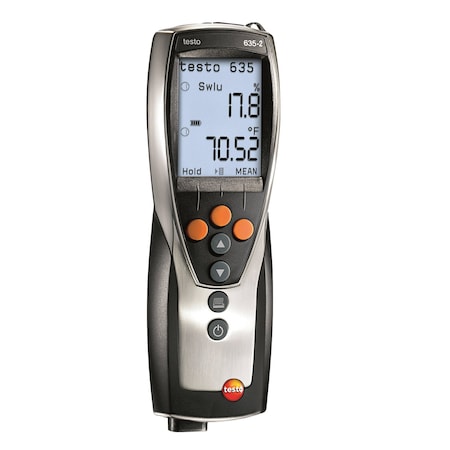 Testo 635-2 Compact Pro Thermohygrometer W/Memory & Software 0563 6352